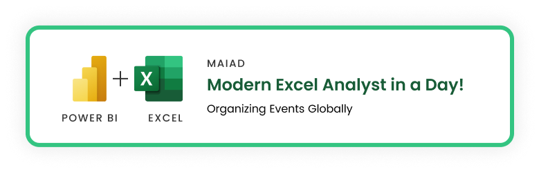UBTI-Modern Excel Analyst In A Day