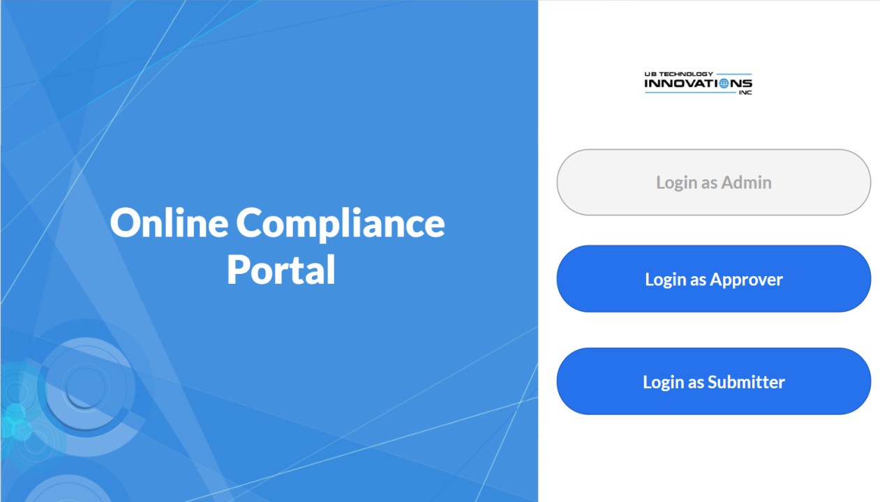 UBTI-Online Compliance Portal