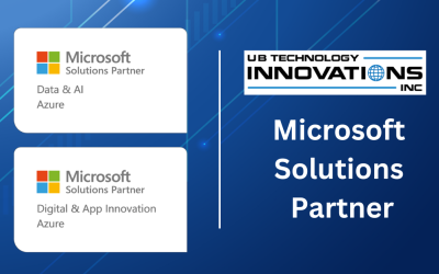 UB Technology Innovations Attains Solution Partner Designation for Data & AI Azure and Digital & App Innovation Azure